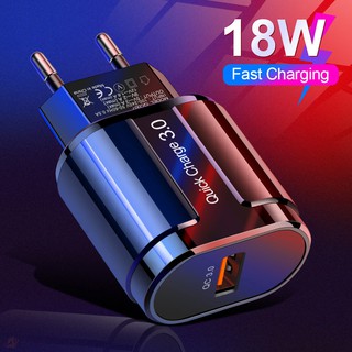 Cốc Sạc Nhanh Usb 2.0 Cho Iphone Android Xiaomi Huawei Qc 3.0
