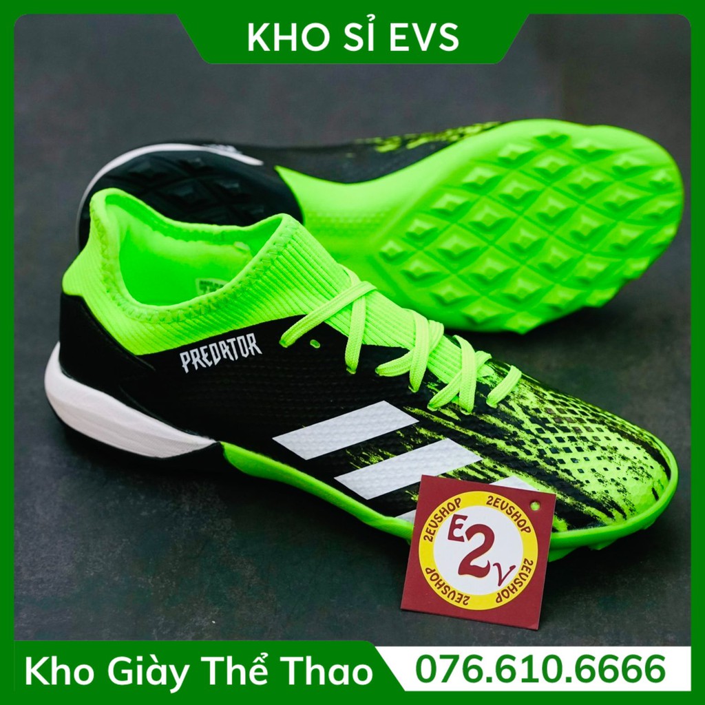 Giày đá bóng thể thao nam thời trang 𝐀𝐝𝐢𝐝𝐚𝐬 𝐏𝐫𝐞𝐝𝐚𝐭𝐨𝐫 𝟐𝟎𝟐𝟎 Xanh Lá, giày đá banh cỏ nhân tạo đẹp - 2EV