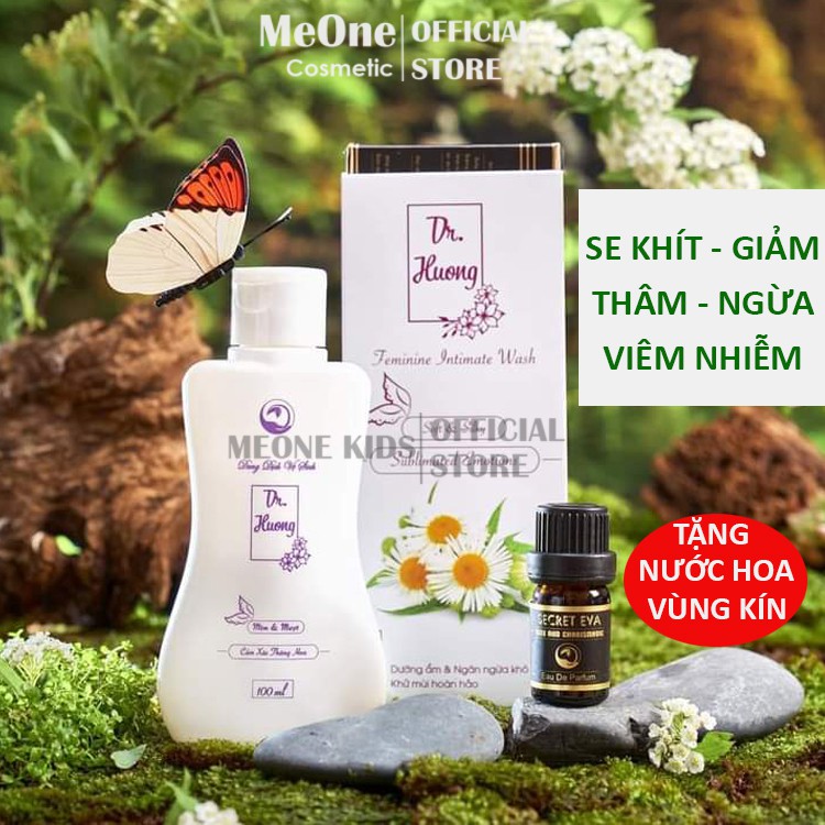 [Mua 1 tặng 1] Dung Dịch Vệ Sinh Phụ Nữ Dr Hương 100ml Chính Hãng Công Ty