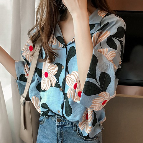 Áo chiffon tay lỡ form rộng thanh lịch cho phái đẹp | BigBuy360 - bigbuy360.vn