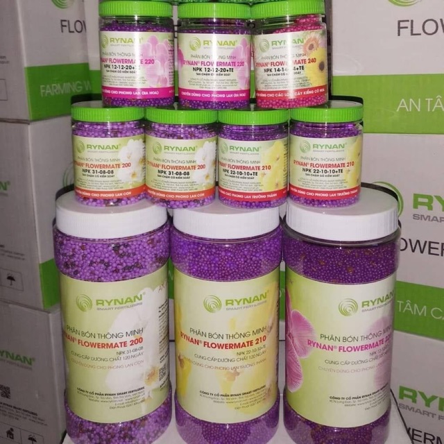 Phân bón hoa cây cảnh thông minh