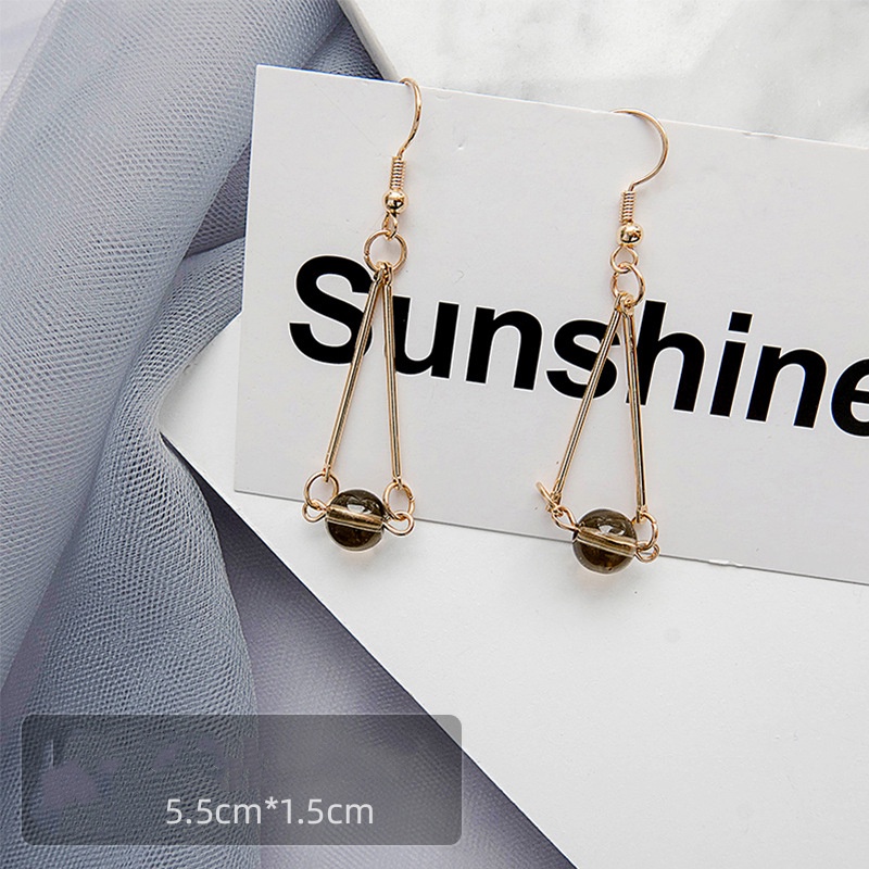 Khuyên Tai Hình Học Đơn Giản Thời Trang Hàn Quốc Quyến Rũ Cho Nữ