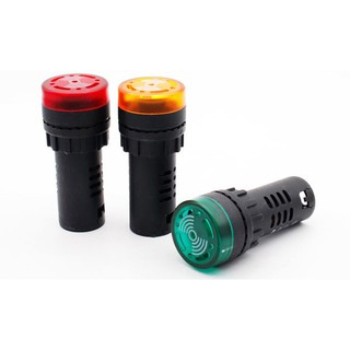 Đèn Báo Có Còi 220V AD16-22SM