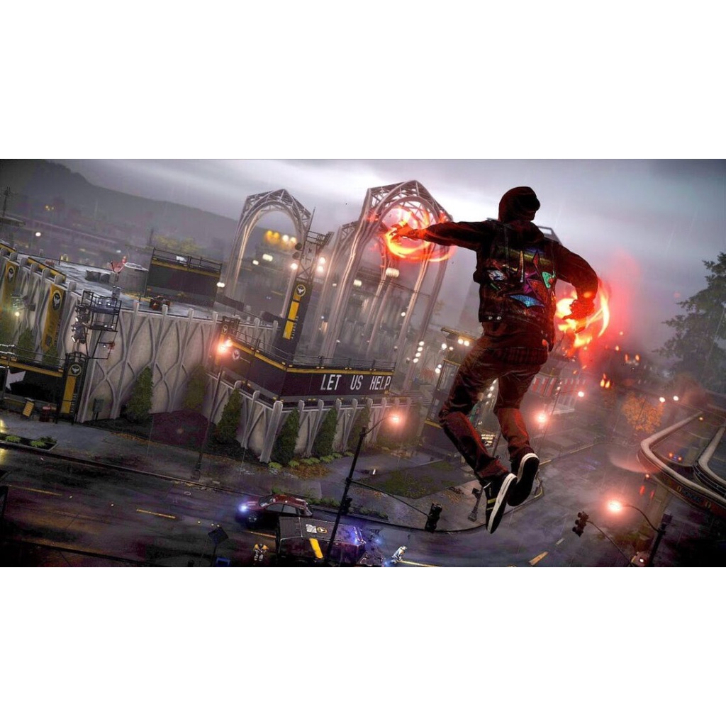 Đĩa game ps4 inFamous Second Son