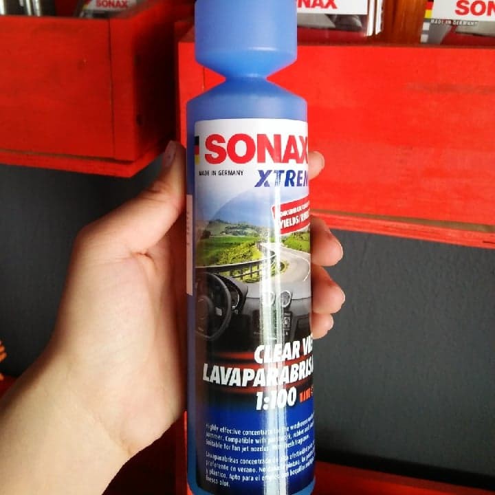 NƯỚC RỬA KÍNH CAO CẤP SONAX XTREME CLEAR VIEW 1:100 NANOPRO 250ML Tặng Khăn