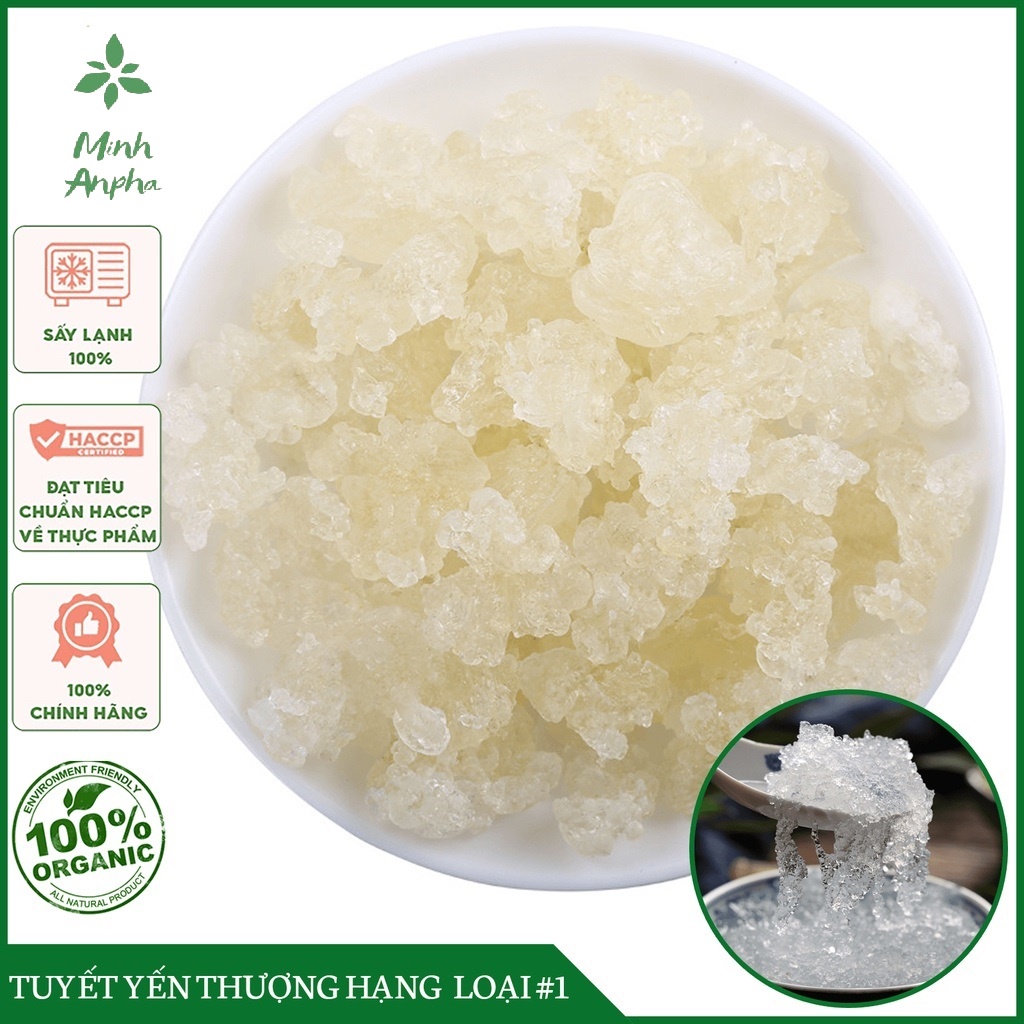 Tuyết Yến Thượng Hạng Tự Nhiên Loại Cao Cấp Sạch Ngon Dùng Nấu Chè Dưỡng Nhan Thanh Nhiệt Làm Đẹp