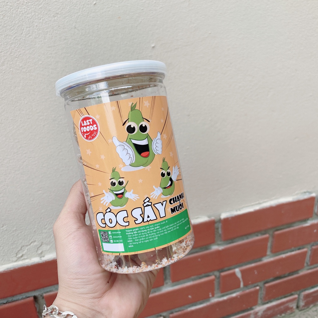 Cóc sấy chanh muối 400g hũ pet tiện lợi, ăn vặt LASTFOOD Hà Nội với đặc sản các miền ngon giá rẻ