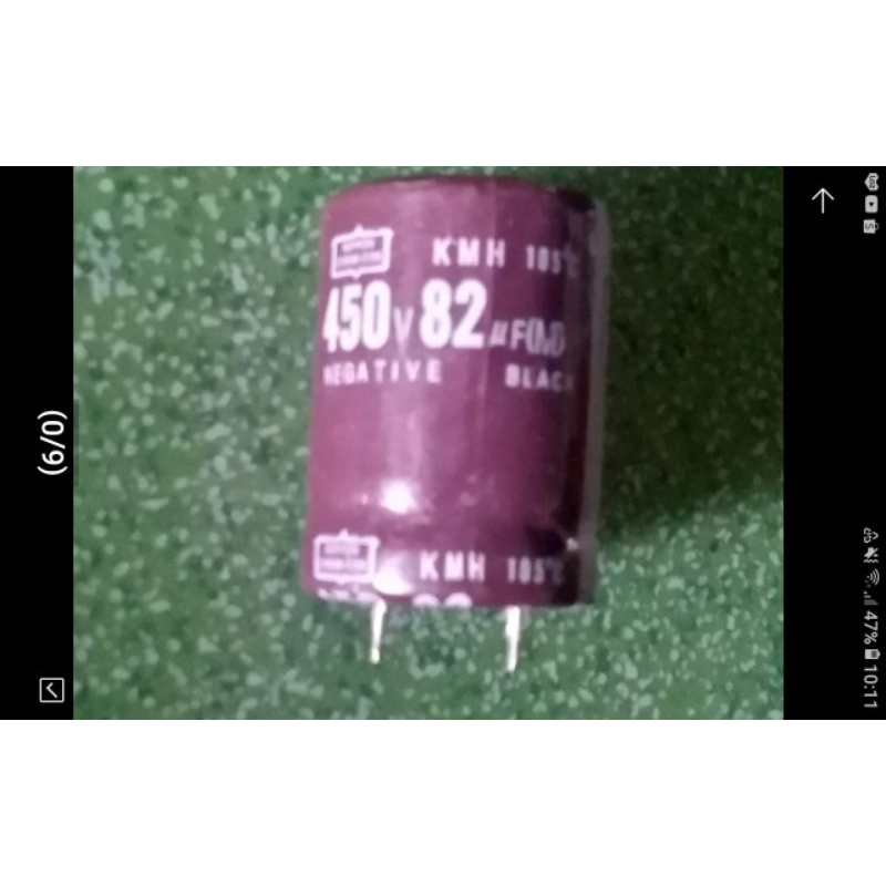 2 TỤ LỌC NGUỒN 450V-82UF(22*30)