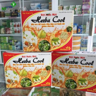 [Combo 5hộp] Bột nước mát Herba Cool - Thanh nhiệt, mát gan, giải độc
