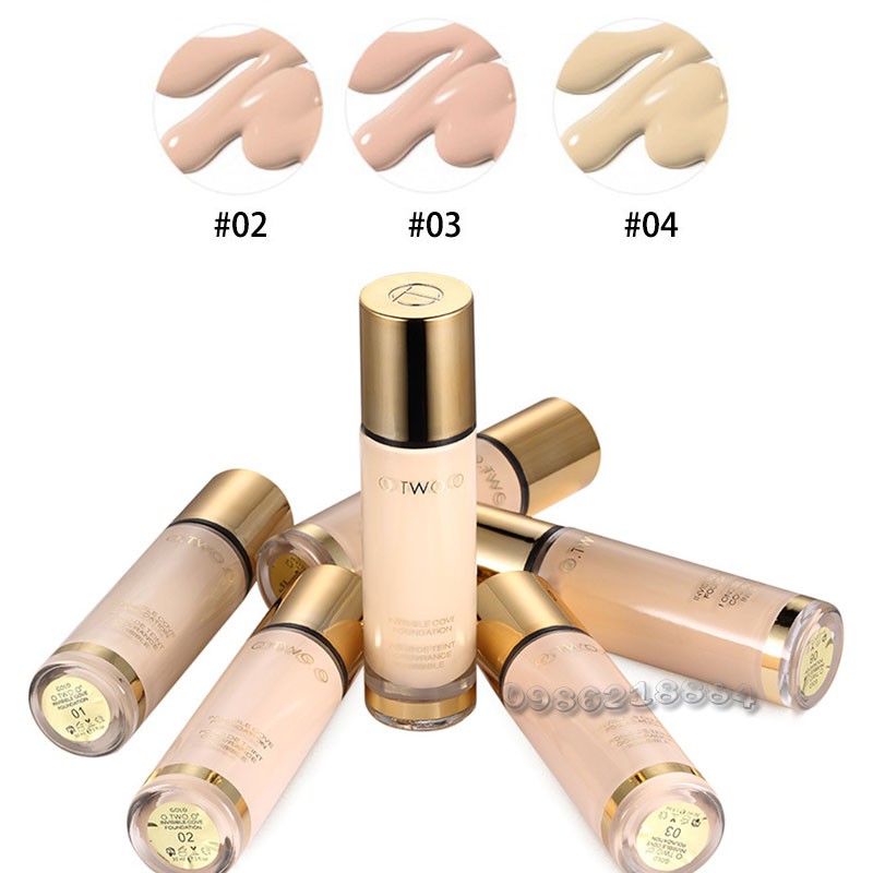 Kem nền O.TWO.O Invisible Cove Foundation che phủ toàn diện CFO3 | BigBuy360 - bigbuy360.vn