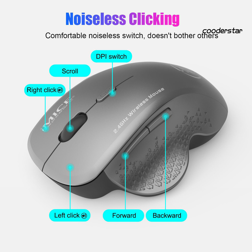 Chuột Không Dây Io-M Imice G6 2.4ghz Cho Máy Tính