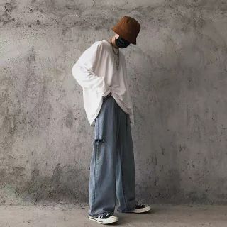 Quần bò rách nam hàng qc