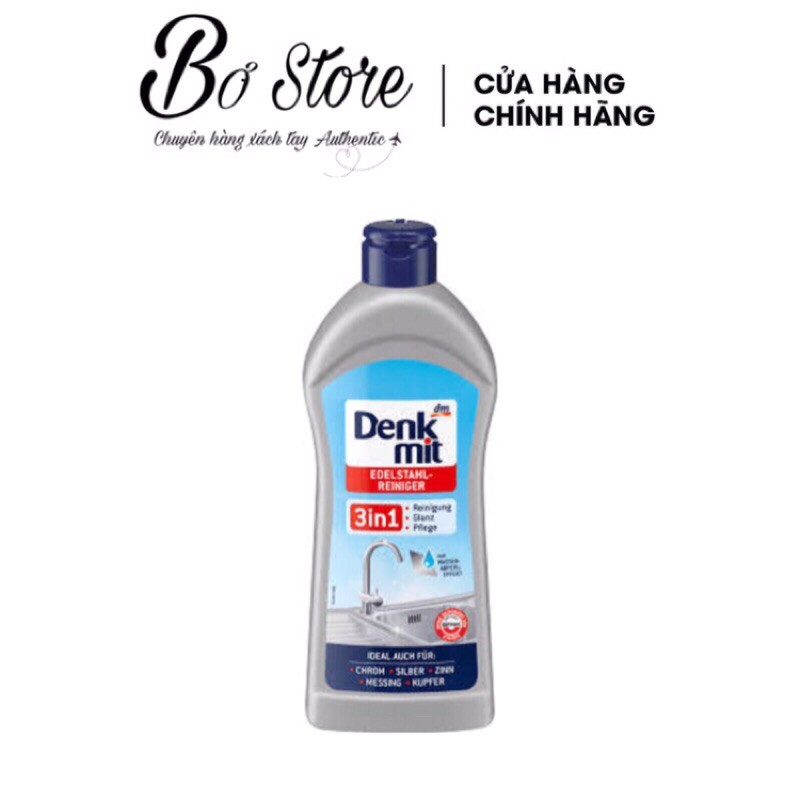 [NỘI ĐỊA ĐỨC] Dung dịch tẩy rửa đánh bóng đồ kim loại Denkmit 3IN1 200ml