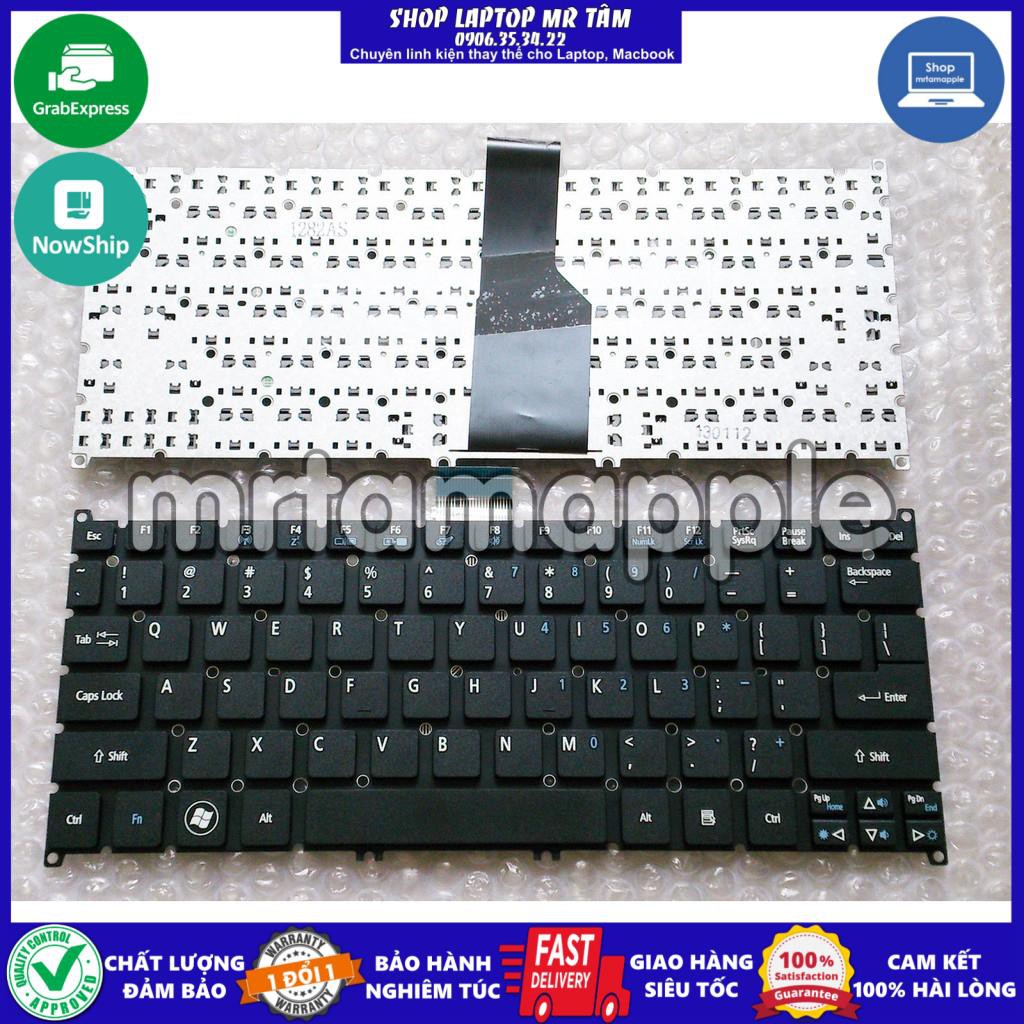 (KEYBOARD) BÀN PHÍM LAPTOP ACER S3 dùng cho Aspire S3 S3-391 S3-951, S5 S5-391, V5-171, 725 726 756 AO725 AO726 AO756