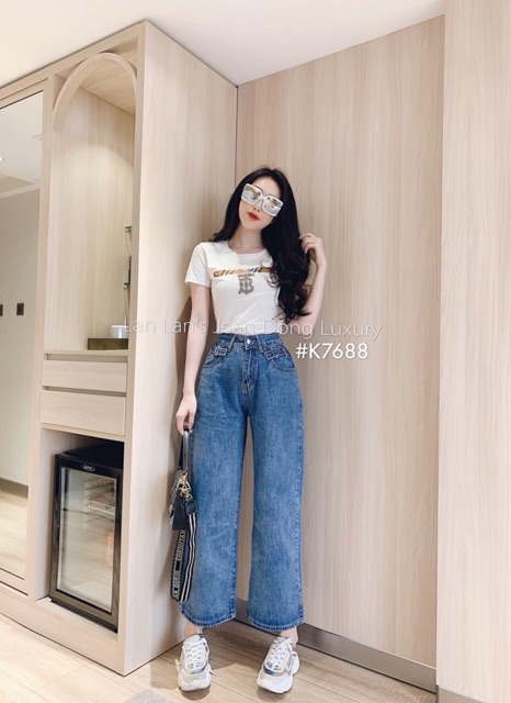 QUẦN BÒ ỐNG SUÔNG CẠP KHUY