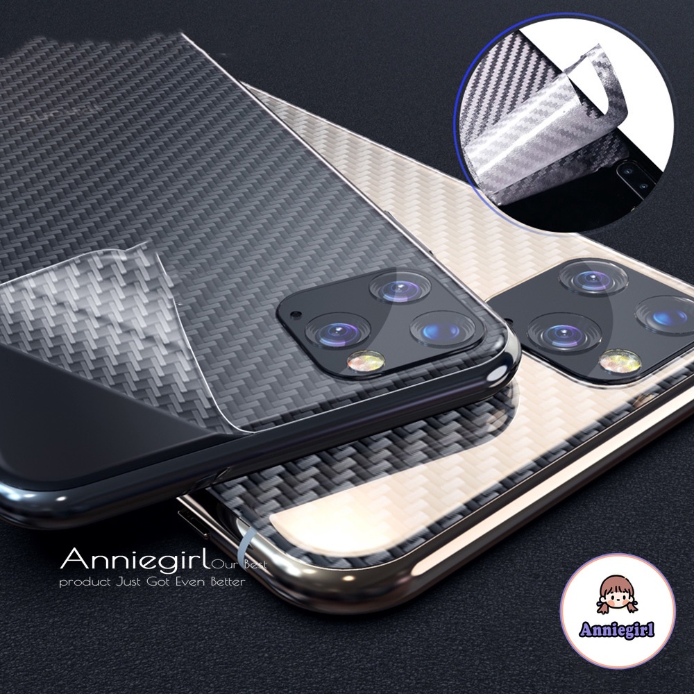 Miếng dán sợi carbon bảo vệ mặt sau điện thoại Iphone 11 Pro Max