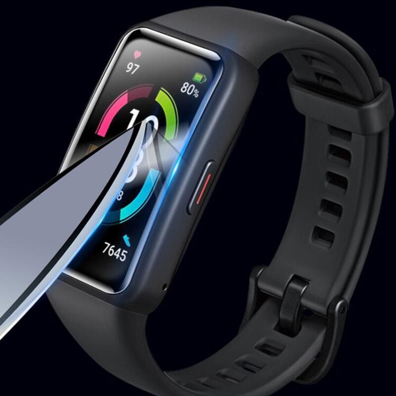 Set 2 miếng dán TPU trong suốt bảo vệ màn hình đồng hồ thông minh Huawei Honor Band 6