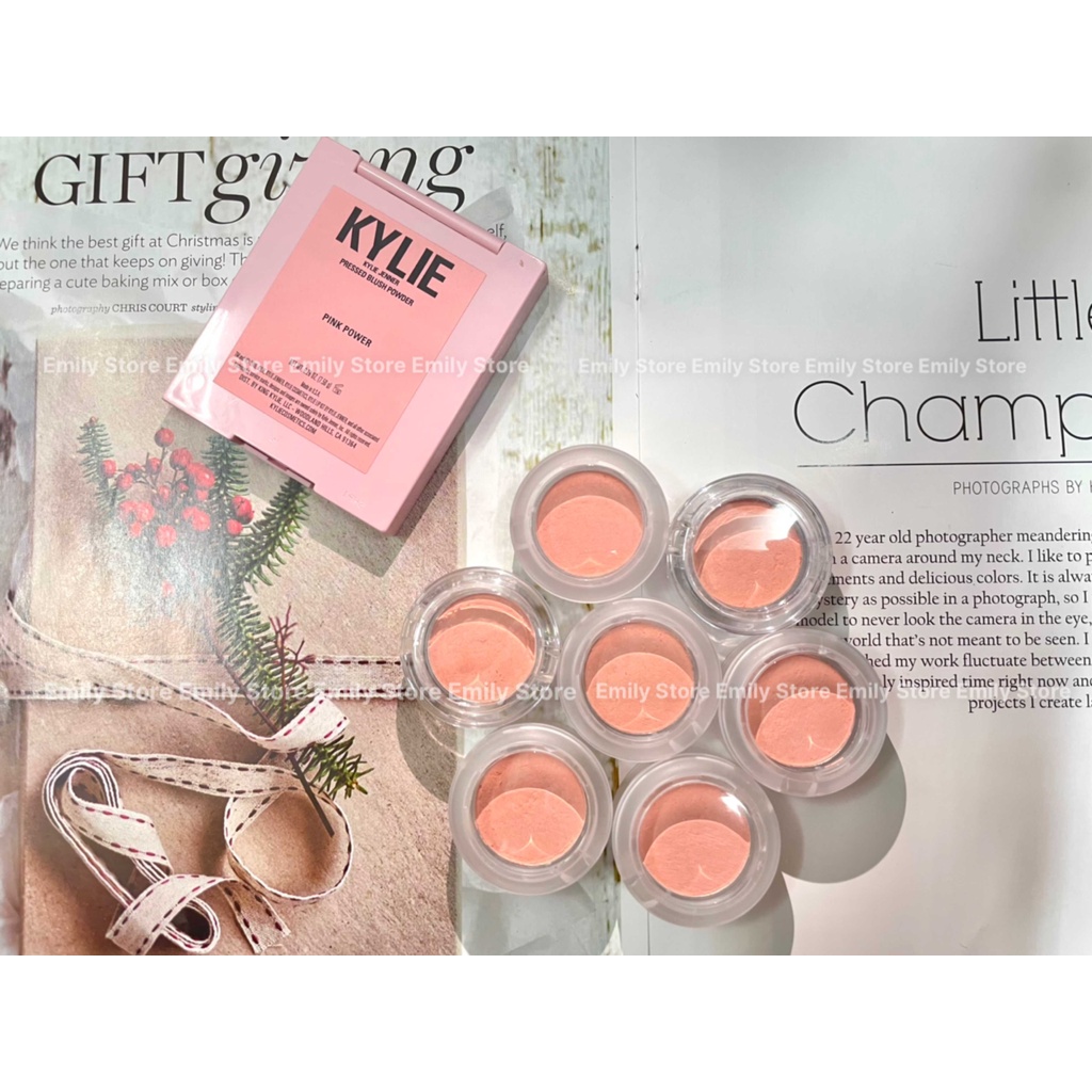 (Chiết hộp nhỏ) Phấn má hồng Kylie Blush tone hồng siêu đẹp