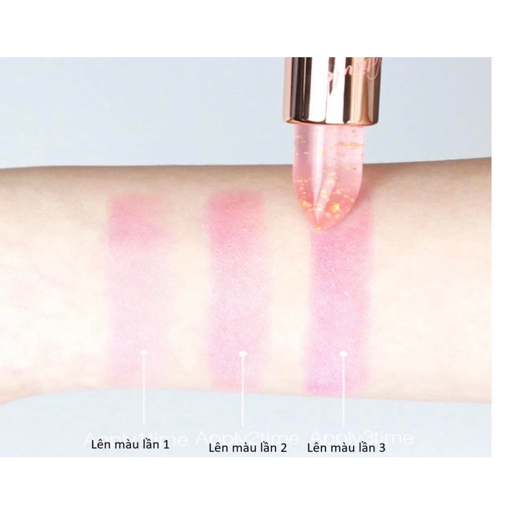 Son Ma Thuật Magic Tatoo Gold Lipstick Phiên Bản Vàng 24k Giữ Màu Bền Lâu Suốt 24h, Không Trôi, Không Lem