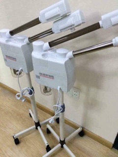 Máy xông hơi mặt 2 cần nóng lạnh
