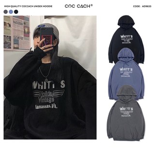 Áo hoodie nam nữ AD9633 by COC CACH