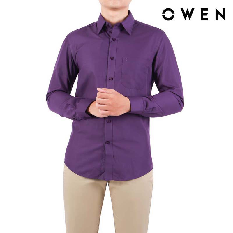 Áo sơ mi dài tay Owen Regualrfit - AR80921D