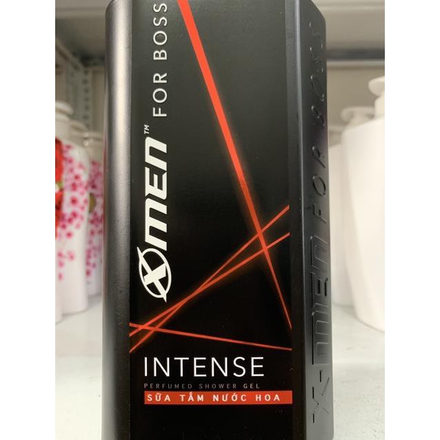 Sữa tắm nước hoa X-Men For Boss Intense 650g(mầu đỏ)