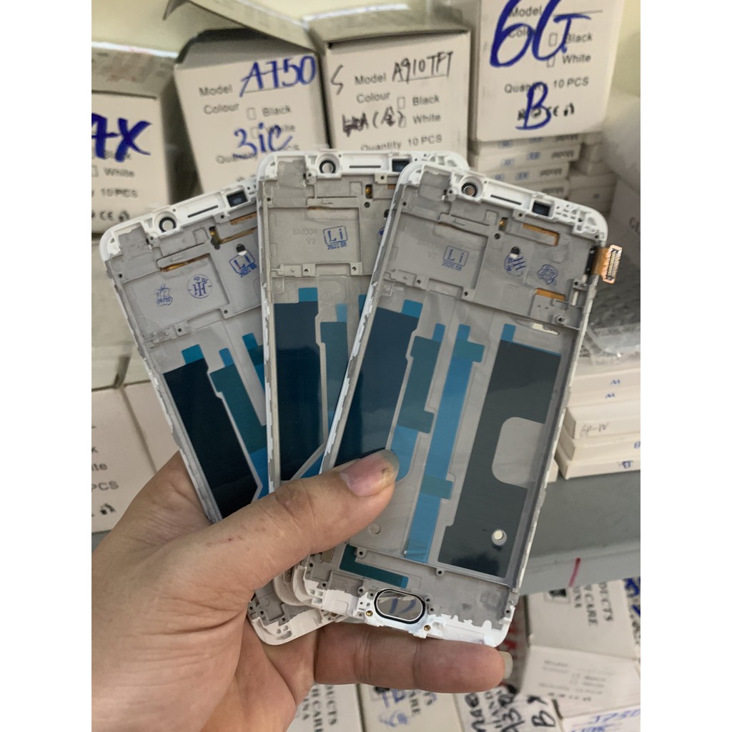BỘ MÀN HÌNH OPPO F1 PLUS / X9009 / R9 ZIN KHUNG