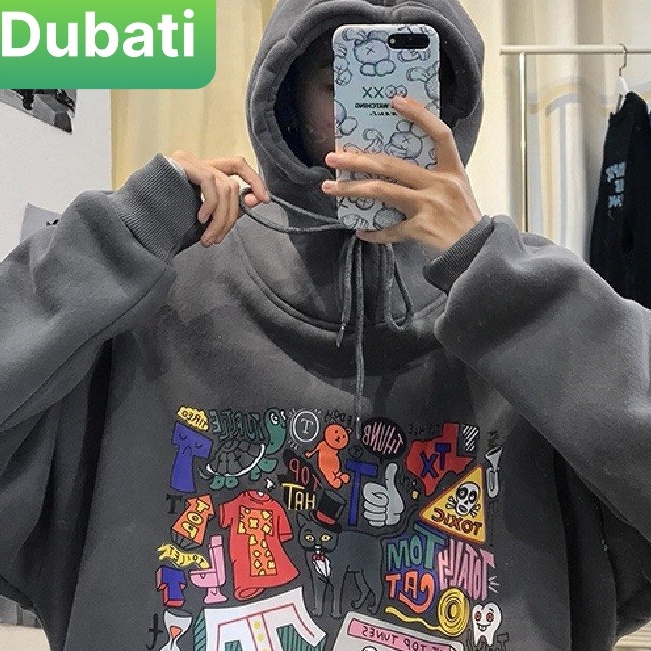 ÁO NỈ - ÁO HOODIE HAJUKU NAM NỮ PHONG CÁCH UNISEX THỜI TRANG - DUBATI FASHION