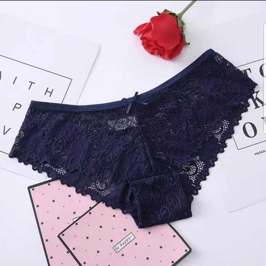 Quần Lót Ren cao cấp kháng khuẩn Quần Lót Ren sexy gợi cảm ôm dáng không tạo hằn Shop Bé Titi