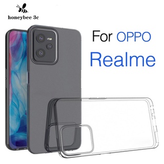 Realme 10 5G C55 C53 C30s C33 C35 8 8i 9 9i 7 7i 6 6i 5 5i 5s Pro Plus Narzo 30A C30 C25y C21y C20 C21 C25 C25s C11 C12 C15 Ốp Lưng Dẻo Trong Suốt Cho