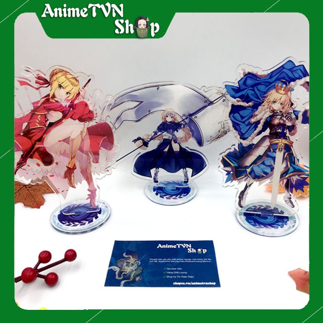 Tượng Mica Standee anime/manga FATE stay night Cuộc Chiến Chén Thánh - Nhựa Cứng Acrylic In nhiều chi tiết sắc nét