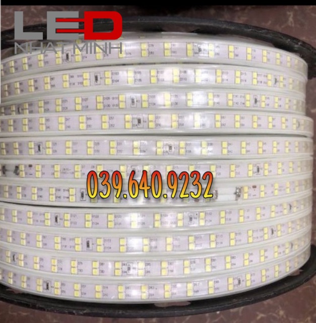 Dây led đôi 2835 siêu sáng, bán theo mét
