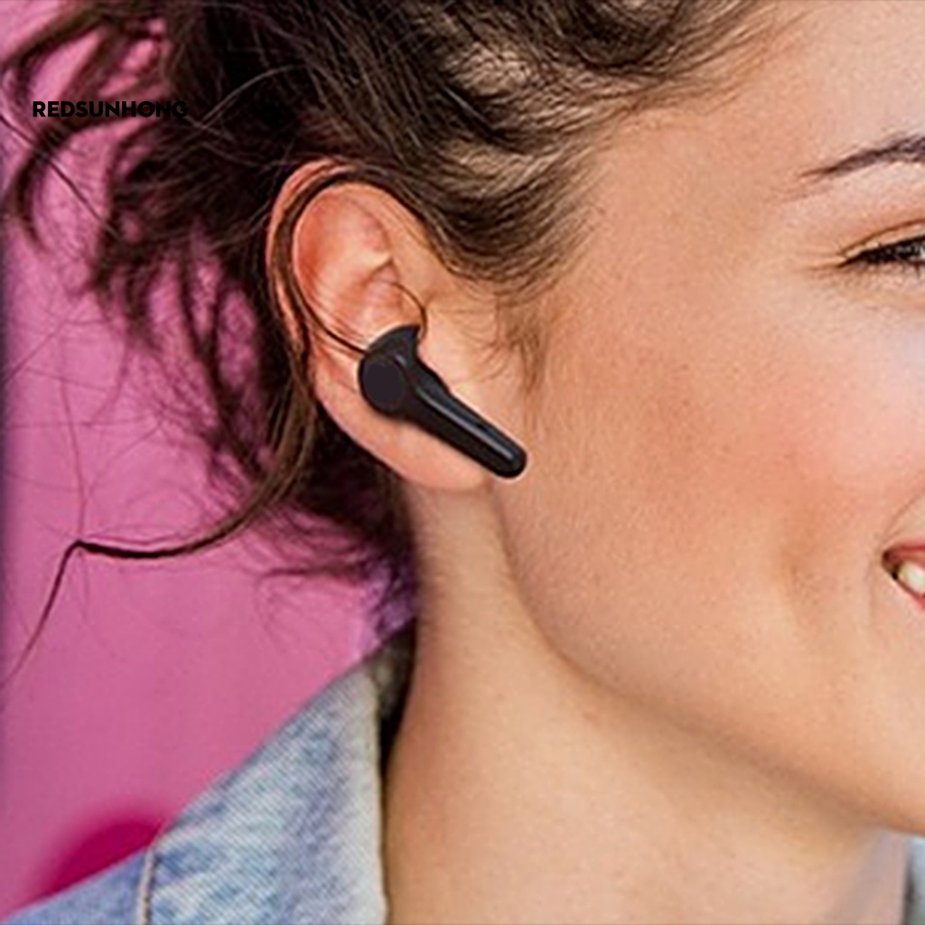 Tai Nghe Chơi Game Không Dây Bluetooth 5.0 Mini Cảm Ứng Âm Thanh Nổi Dùng Khi Chạy Bộ