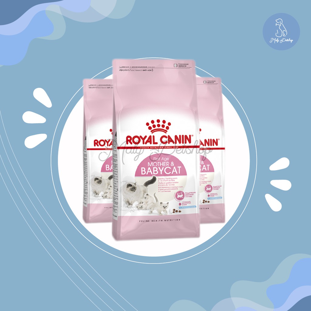 [Mã 99FMCGSALE giảm 8% đơn 500K] Hạt cho mèo mẹ và mèo con Royal Canin Mother and Baby Cat 400g