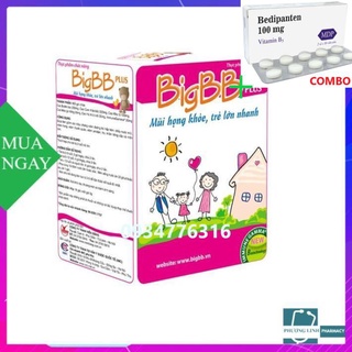 Combo Bedipanten 100mg +  Cốm BigBB Plus