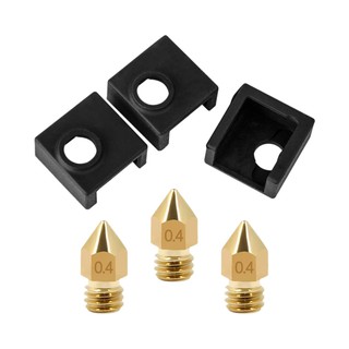 3D Printer Heater Block Silicone Cover Mk7/Mk8/Mk9 Hotend 3, Ender 3 Pro, Cr-10,10S,S4,S5 Anet A8 A