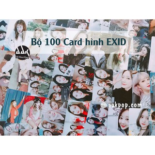 [EXID] Bộ 100 card hình EXID (Tặng kèm sổ card)