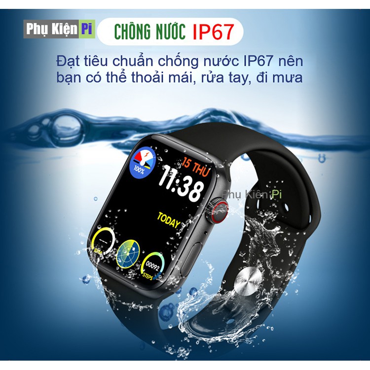 Đồng hồ thông minh HW22pro, smart watch vip bản nâng cấp, chống nước, chơi game, thay hình nền - SONA offical