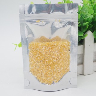 Combo 10 túi zip bạc đáy đứng 8.5x14 cm