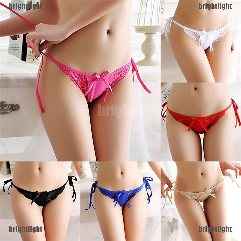 Quần Lót cotton Phối Ren Quyến Rũ Cho Nữ