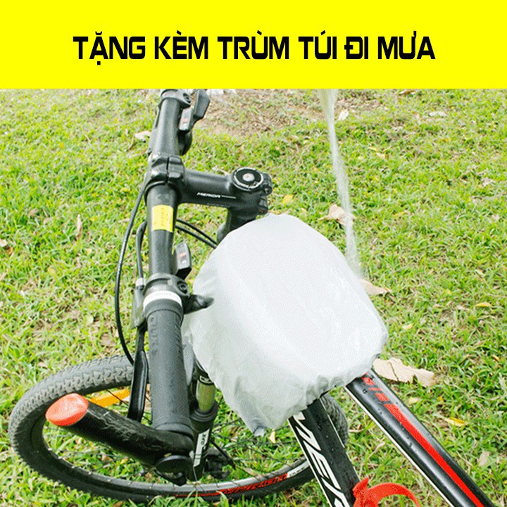 Túi treo sườn xe đạp Bike Boy mặt cảm ứng chống thấm nước cao cấp