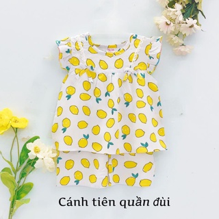 Bộ tole bé gái (cánh tiên quần đùi)