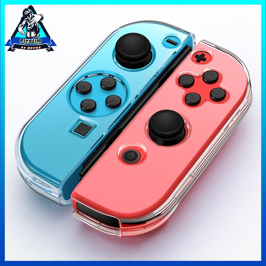 Đối với Nintendo Switch Protect Vỏ hộp chống hư hỏng &amp; bụi pha lê trong suốt [8/24]