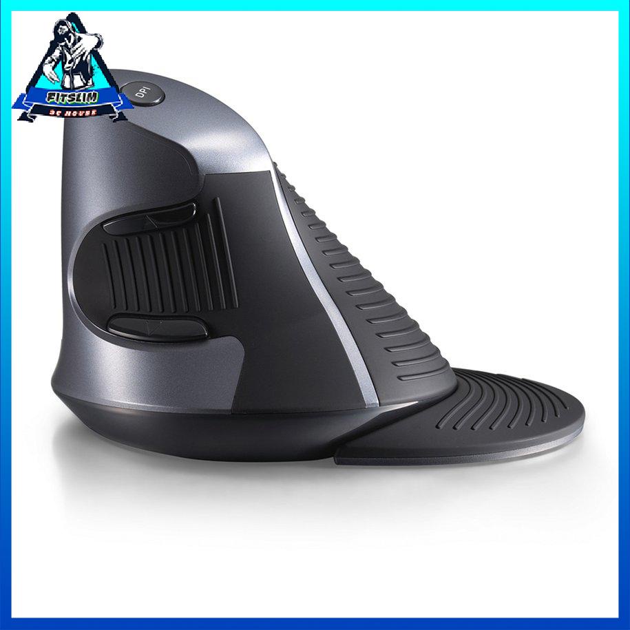 Chuột không dây Delux M618GX 6 nút Chuột dọc công thái học cho máy tính xách tay [8/3]