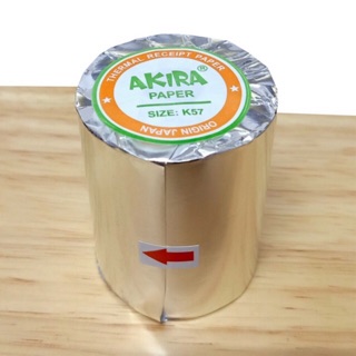 Thùng 100 cuộn giấy in hóa đơn, in bill nhiệt K57/K58 hiệu Akira