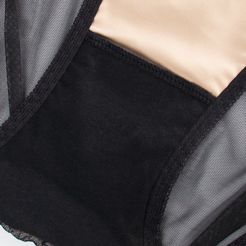 Quần lót lưng thấp chất liệu satin gợi cảm cho phái nữ