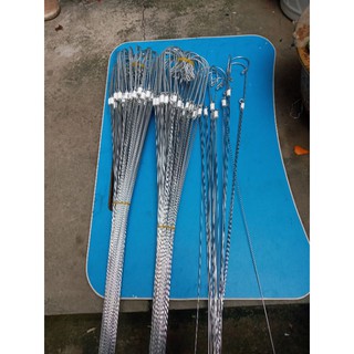 Móc kẽm 3 đầu 70cm để treo chậu trồng cây giá tốt