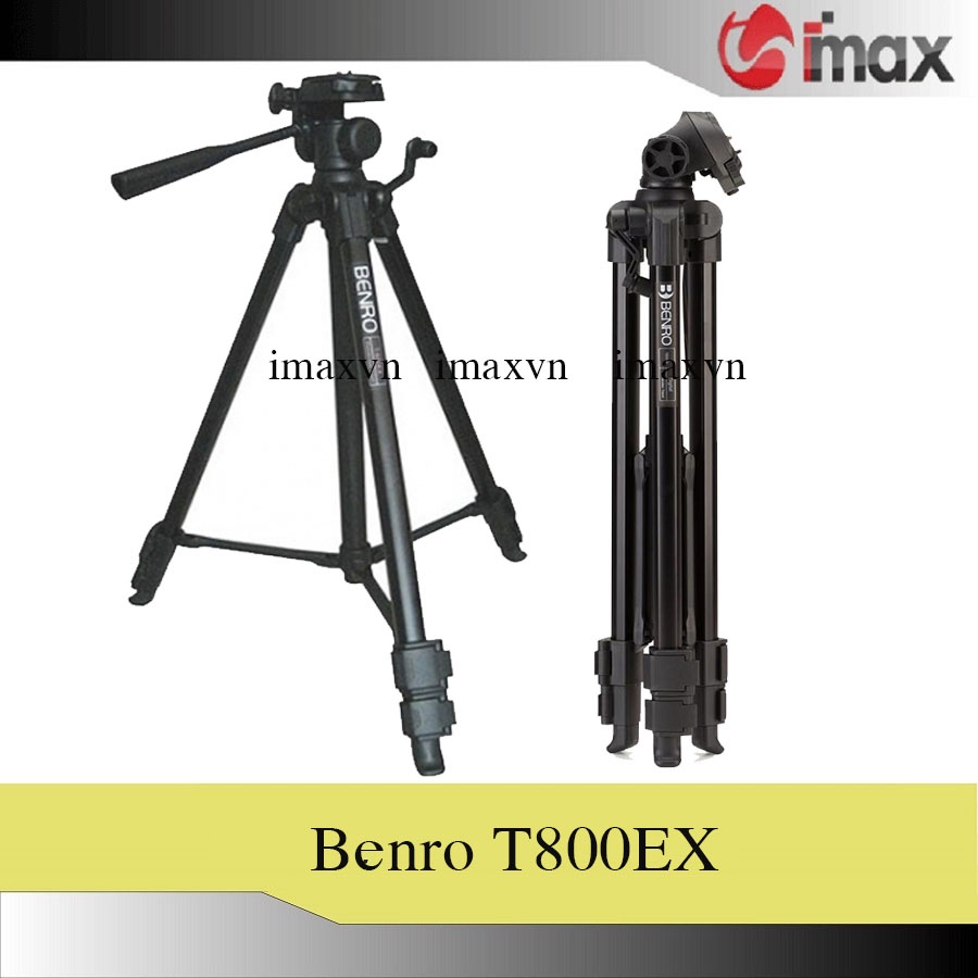 Chân máy ảnh Benro T800EX + Da cừu lau len (Da thật)