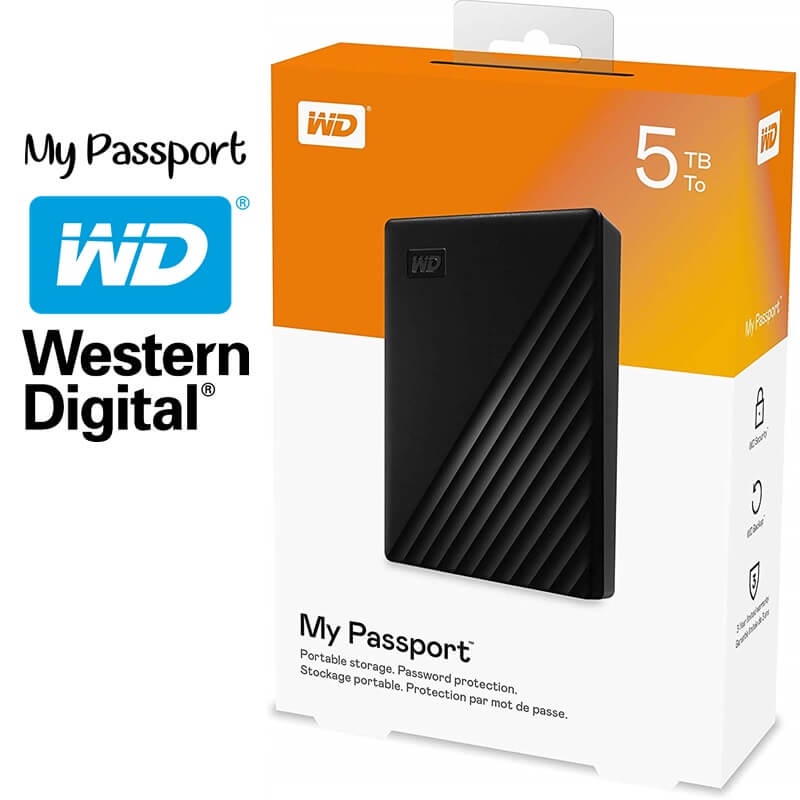 Ổ Cứng Di Động WD My Passport 5TB